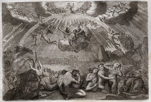 Royaumontská Bible, Nový zákon: Poslední soud. od Unknown artist