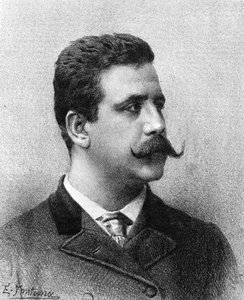 Ruggero Leoncavallo. Italský skladatel (1858 až 1919). od Unknown artist