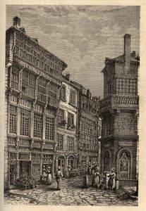 Saint Malo (Saint-Malo) dům Duguay Trouin (René Dugay-Trouin) - rytina „“ PATRIE““ - PECTUREQUIREQUE POPIS FRANCIE V 6 SVAZTECH LUCIEN HUARD - konec 19. století od Unknown artist