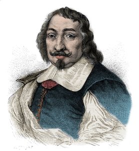Samuel de Champlain (1567-1635) - Portrét Samuela de Champlain (1567 - 1635), francouzský průzkumník v Americe - od Unknown artist