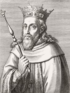 Sancho II, portugalský král. Portrét. od Unknown artist