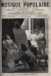 Scéna portrétu v komedii „“e Sicilian ou l
