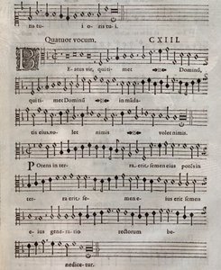 Noty Rockers od Rolanda de Lassus (1604) od Unknown artist