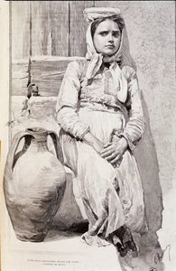 Sicilská dívka od Unknown artist
