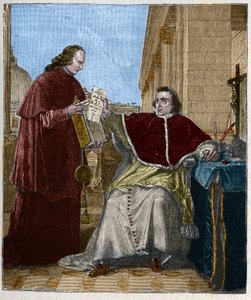 Podpis konkordátu mezi Francií a Svatým stolcem papežem Piem VII., 15. srpna od Unknown artist