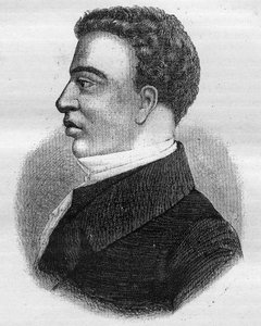 Simon Deutz (1802-1844) nebo Hyacinthe de Gonzague nebo Sylvain Delatour - muž, který v roce 1832 předal vévodkyni z Berry úřadům červencové monarchie. od Unknown artist