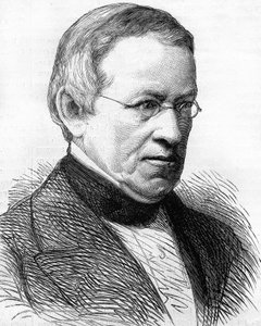 Sir Charles Wheatstone (1802-1875), britský fyzik, vynálezce stereoskopu v roce 1838 od Unknown artist