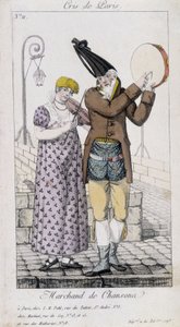 Obchodníci s písněmi - rytina od Unknown artist
