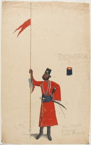 Sowar z Rohillské kavalérie od Unknown artist