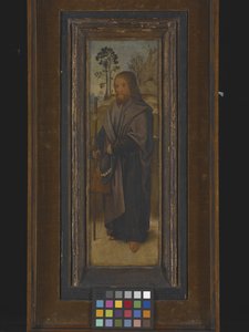 Svatý Jakub (Poutník) (olej na dřevě) od Unknown artist