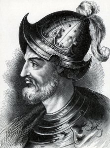 Štěpán z Blois (Stephen of England, c1097-1154), c1900 (rytina) od Unknown artist