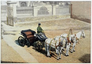 Letní trojka - fotografie, konec 19. století od Unknown artist