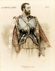Tamberlick jako Otello od Rossini Enrico Tamberlik (tisk) od Unknown artist