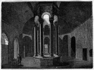 Arabské lázně Girona (Girona) ve Španělsku. od Unknown artist