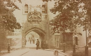 Střední věž, asi 1903 (pohlednice) od Unknown Artist