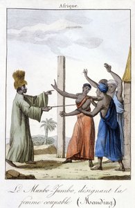 Mumbo-Jumbo, označující vinnou ženu (Mandingo) od Unknown artist