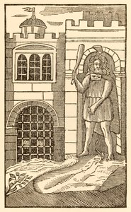 Poutníci nyní, aby uspokojili tělo z Poutníci postupují z tohoto světa, k tomu, co má přijít John Bunyan (1628-1688) Christian a Hopeful usnou a jsou zajati obrem o od Unknown