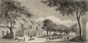 Wines Warehouse v Paříži v roce 1861 – čtvrť Eaux de vie od Unknown artist