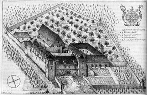 Budovy Clos de Vougeot (Cote d