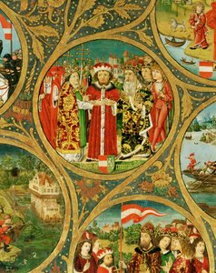 Rodokmen babenberských markrabat a vévodů, prvních vládců "Ostarrichi" od Unknown Artist