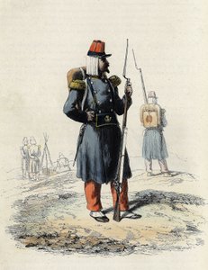 Lehká pěchota francouzské armády během výpravy do Alžíru v roce 1830, In „“L
