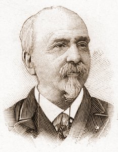 Členové Akademie Francaise v roce 1895: portrét Victora Cherbulieza (1829-1899), spisovatele, dramatika, esejisty, francouzského literárního kritika. od Unknown artist