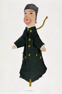 Loutka Guignol od Unknown artist