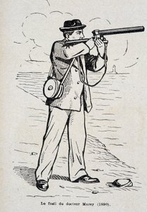 Puška Dr. Etienne Jules (Etienne-Jules) Marey (1890) od Unknown artist