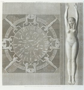 Zodiacs in “” Description of Egypt””, Imperial Editions od Unknown artist