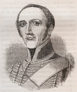 portrét Armanda Francoise Bon Clauda, hraběte z Bricqueville
