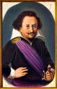 portrét Carla Gustafa Wrangela (chromnolitografie) od Unknown artist