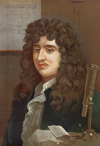 portrét Christiaana Huygense. Holandský fyzik a matematik (1629 až 1695) podle „Vědy a jejích mužů“ od Louise Figuiera. Barcelona 1881 od Unknown artist