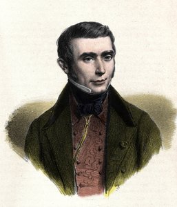portrét Eugena Scribea (1791-1861), francouzského autora morálních komedií. od Unknown artist