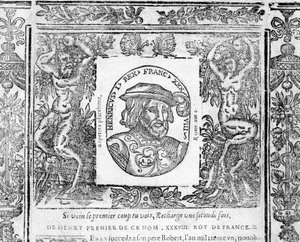 portrét Henriho I., krále Francie od roku 1031 do roku 1060. od Unknown artist