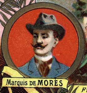portrét markýze de Mores od Unknown artist