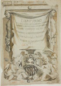 Návrh titulní stránky pro kytarový manuál od Ferdinanda Valdambriniho od Unknown Italian
