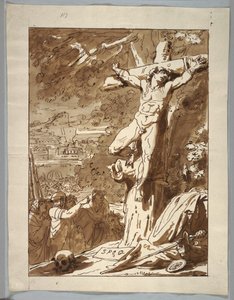 Kresba, Ukřižování, 1815-1825 od Unknown artistUnknown artist