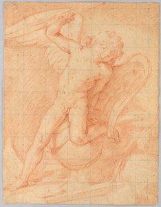 Kresba, Amor, 1650-1700 od Unknown artistUnknown artist