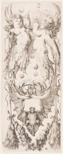 Tisk, Ornamenty nebo grotesky (Grotesque Ornament), asi 1653 od Unknown artistUnknown artist