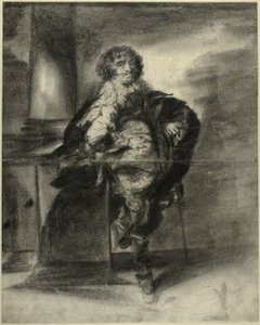 Muž v kostýmu ze 17. století od Unknown artist