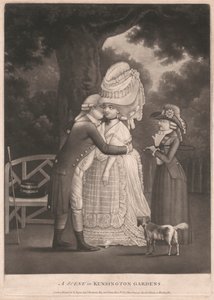 Scéna v Kensington Gardens od Unknown artist