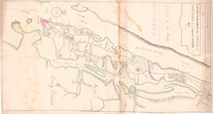 Topografický náčrt New Yorku od Unknown artist
