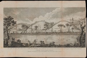 Pohled na řeku Hudson poblíž Stillwater v severní části státu New York od Unknown artist