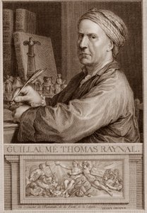 Opat Guillaume Thomas Raynal (1713-1796) anglický spisovatel rytina podle Charles-Nicolas Cochin II - rytina Guillaume Thomas Raynal (Guillaume-Thomas) od Unknown artist