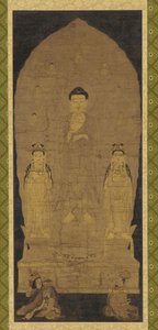 Amitabha triáda od Unknown artist