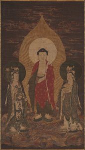 Amitābha Triáda od Unknown artist