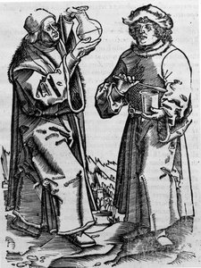 Lékárník (lékárník), -v „Onoma Etikon Midicinae“ od Unknown artist
