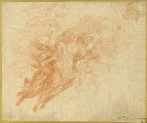 Nanebevstoupení svaté Magdaleny od Unknown artist