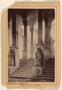 Atrio Palazzo Durazzo [v Janově, Itálie]. od Unknown artist