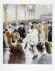 Ples v Moulin Rouge – v „Paris Illustré““ od Unknown artist